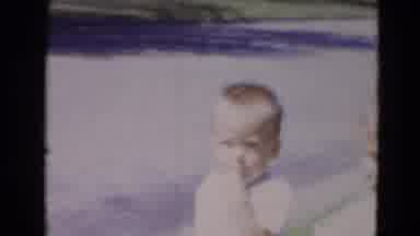 Lincoln Nebraska (1968): Blond Children Playing In The Street With Grass And A