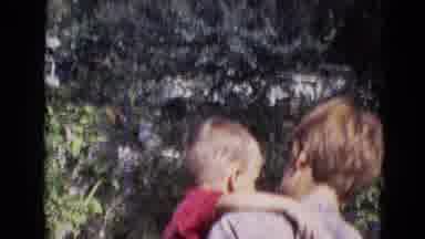 Lincoln Nebraska (1968): Mom Holding Up Her Smiling Son