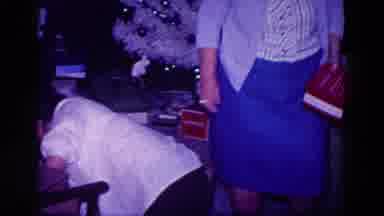 Minnesota USA (1968): Body Of Older Women In Blue Skirt And Cardigan With