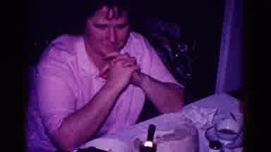 Minnesota USA (1968): People Come Together To Celebrate A Birthday With Cake And