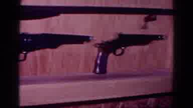 Minnesota USA (1968): The Hunting CabinS Wood Gun Case Holds Many Types Of Guns