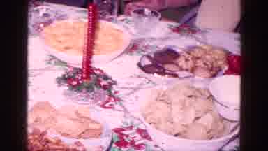 Minnesota USA (1968): Many Plates Full Of Food