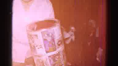 Minnesota USA (1968): People Opening Gifts And Packages