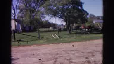 Wauconda Illinois USA (1968): Outdoor Footage Of Back Garden With Cinematic