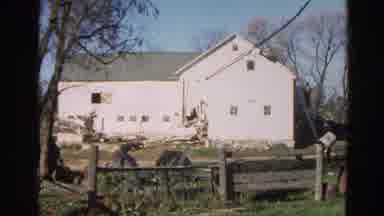 Wauconda Illinois USA (1968): At The Old Farm House During Summer The Water Would