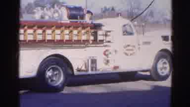Wauconda Illinois USA (1968): Reporting On An Event With A Firetruck