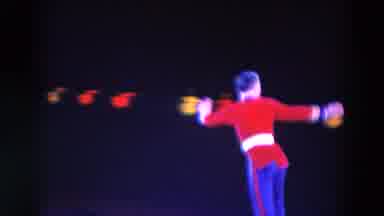 Chicago Illinois USA (1969): Scenes From Figure Skating Show Humourous Moves And