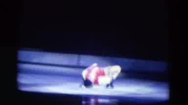 Chicago Illinois USA (1969): Performer Puts On A Show On Ice And Does An Amazing