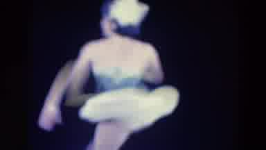 Chicago Illinois USA (1969): Video Showing Ballet Dancer Dancing In Circles With A