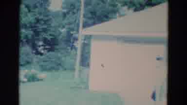 Diller Nebraska (1969): Flower Garden Behind House