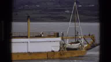 England (1969): A View Of Big Boat Sailing On Bbn The Sea