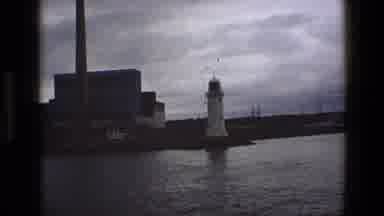 England (1969): A Lighthouse Taken From The Water