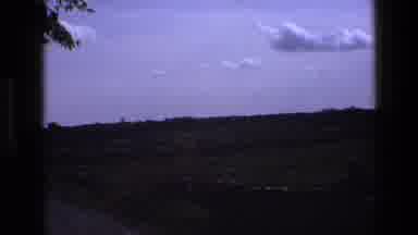 England (1969): Looking At The Beautiful Sky From The Green Grass On The Floor In