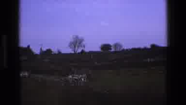 England (1969): Home Movie Of A Farmhouse With Open Field Outside