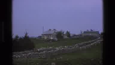England (1969): Cottage With A Stone Wall And Farmland