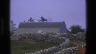 England (1969): Farm With Stone Wall Path
