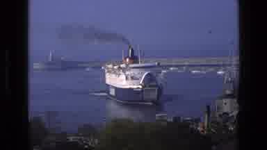 England (1969): Large Ship On Water