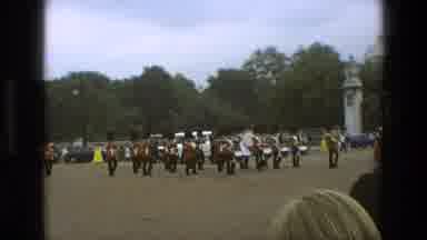 England (1969): Royal Guard Marches Through City