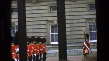 England (1969): British Guards Gather Up