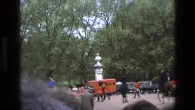 England (1969): The Queen's Guard Marching In The Guard Sentinel Guard In The