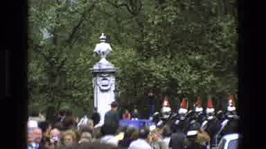 England (1969): Thousands Of People On The Street For A Type Of Performance With