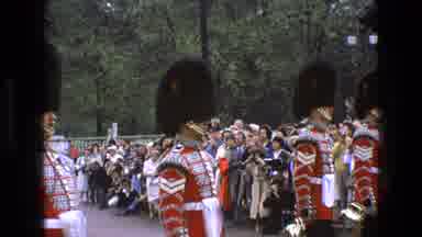 England (1969): Grenadier Guards On Parade Outside Of Buckingham Palace