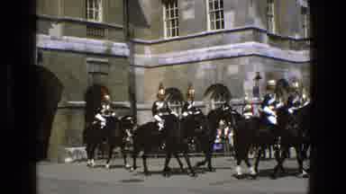 England (1969): A Cavalry Of Heavily Armored Soldiers Rides Horses Through A