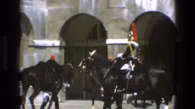 England (1969): The Horse Is Going Inside Of The Bridge