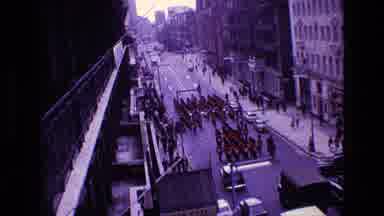 Ireland (1969): Marching Band In Busy Street