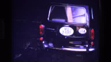 Ireland (1969): Transporting A Black Car Onto A Boat