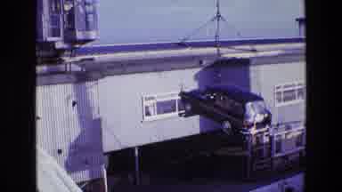 Ireland (1969): A Car Getting Lifted Onto A Boat