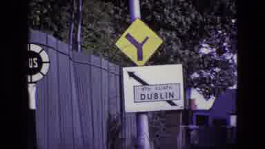 Ireland (1969): Another Day In Dublin Walking To Bus Stop Six One Five