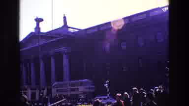 Ireland (1969): Many People Pass Through The Campus Of Ornate Classic Style