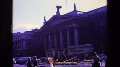 Ireland (1969): Beautiful Sunny Day Crowds Hustling And Bustling To Get To Their