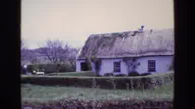 Ireland (1969): A Beautiful Thatched Roof Cottage Out In The Countryside Reminded