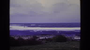 Ireland (1969): View Of The Ocean On A Bright Sunny Day With A Strong Surf In The