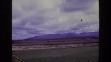 Ireland (1969): View Of Rural Area From Road With Mountain In The Background On