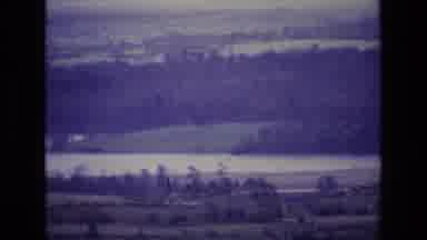 Ireland (1969): View Of Green Fields Lake And Hills On A Sunny Day