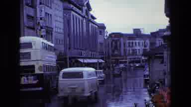 Ireland (1969): Camera Captures The Dreary Day As Cars And Busses And People Go