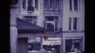 Ireland (1969): A View Of The Bustling Town As People Go About Their Day