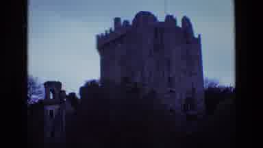 Ireland (1969): Footage Of An Old Castle Showing One Side With Windows Doors And A