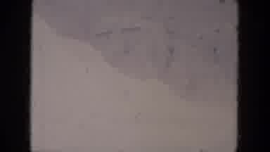 Lake Canyon Arizona (1969): A Field With Humps Of Snow On A Daytime During Winter
