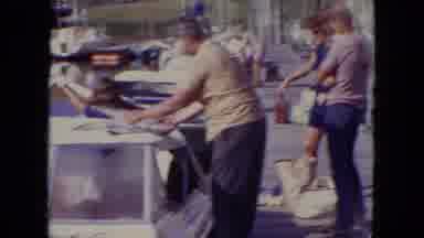 Mississippi (1971): People In Boat Traveling And Have Fun In Sunny Day
