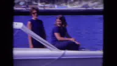 Mississippi (1971): Ladies On A Boat And A Boat Moving Along The Water