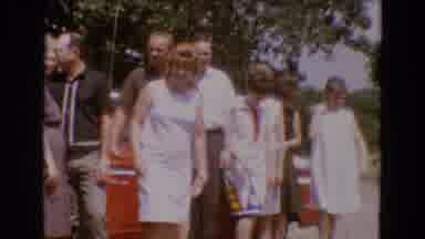 Diller Nebraska USA (1968): Close Friends Just Go Their Picture Taken While At A