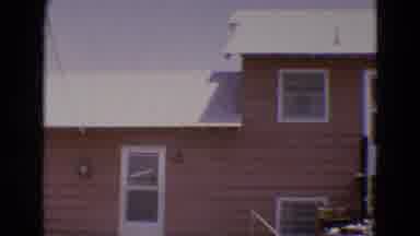 Diller Nebraska USA (1968): Backdoor And Side Entrance Of A Home Showing