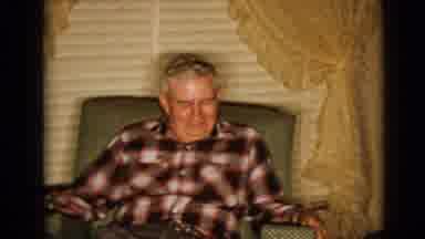 Clarksdale Arizona (1968): Man Child Grandfather Grandchild Smile Laugh Together
