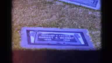 Clarksdale Arizona (1968): Camera Captures The Headstone Of A Deceased Loved One