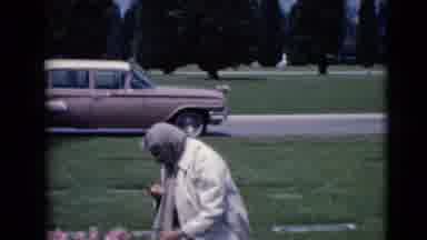 Clarksdale Arizona (1968): Woman In Garden