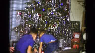 Clarksdale Arizona USA (1968): Precious Family Moment Early On Christmas Morning